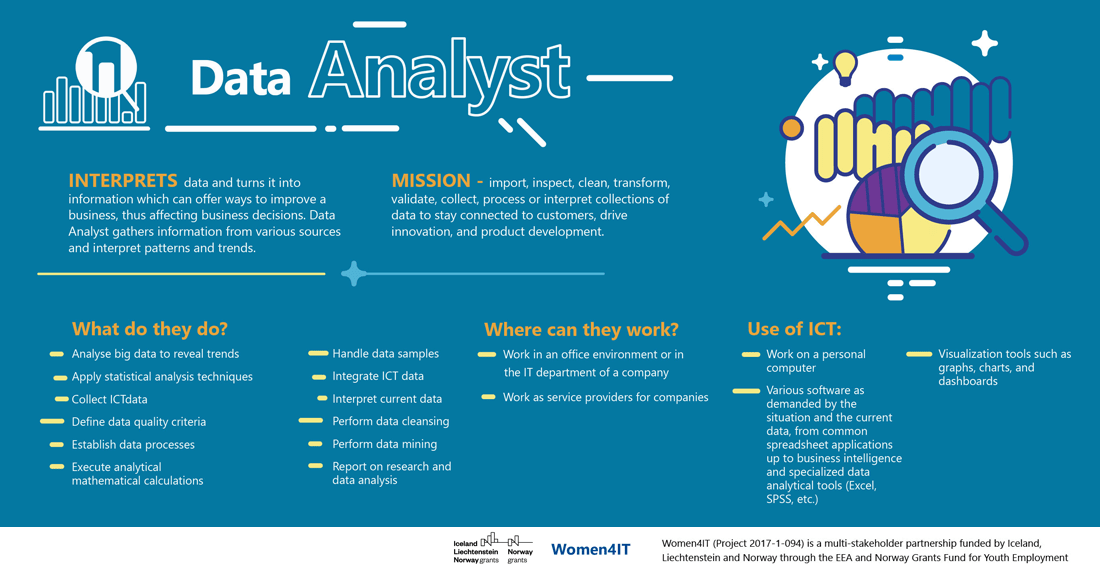 Data Analyst Illustration